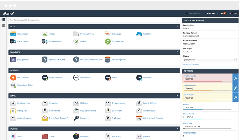 Hostking cPanel Hosting Banner