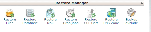 New Feature: Restore Manager in cPanel